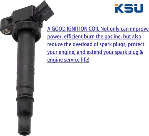 Ignition coil pack of 4 Compatible with Toyota Camry Corolla Matrix Solara 4runner Hilux Hiace Tacoma Scion XB 2.4L 2.7L UF495 in Kuwait