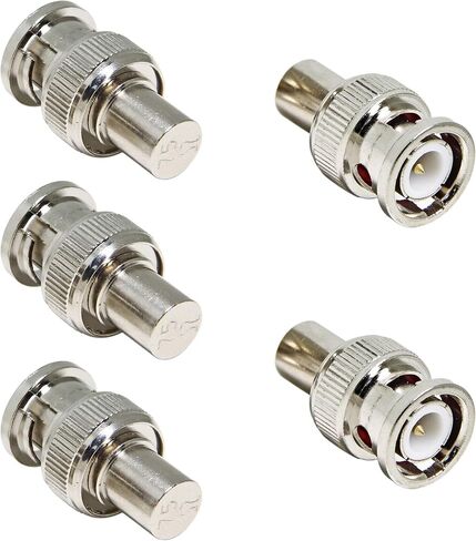 BNC Terminator 75 Ohm, 2-Pack BNC Male RF Coax Connector Adapter End in Saudi Arabia