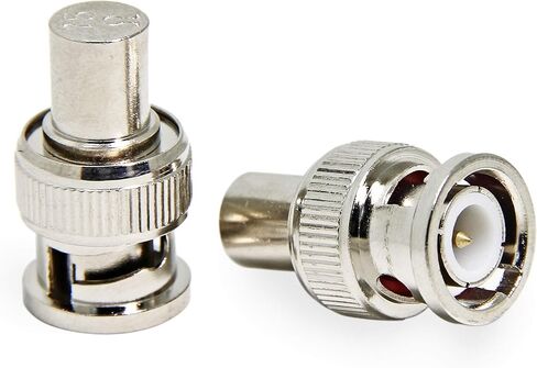 BNC 75 Ohm Terminator، 5-Pack BNC ذكر التوصيل محول كابل محوري موصل in Kuwait