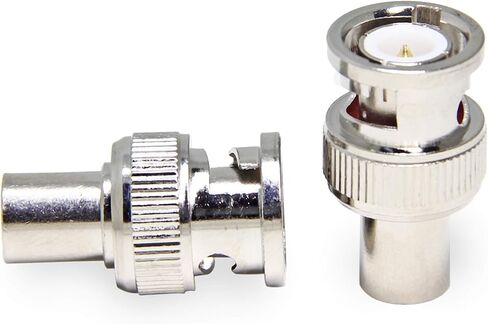BNC 75 Ohm Terminator، 5-Pack BNC ذكر التوصيل محول كابل محوري موصل in Kuwait