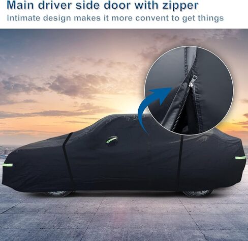 Custom Fit for Volkswagen Beetle Bug 2-Door 1960-1980 Sedan Car Cover Waterproof Heavy Duty All-Weather Protection with Door Zipper & Storage Bag in Kuwait