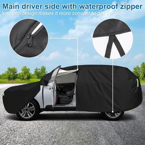 Custom Fit for Volkswagen Beetle Bug 2-Door 1960-1980 Sedan Car Cover Waterproof Heavy Duty All-Weather Protection with Door Zipper & Storage Bag in Kuwait