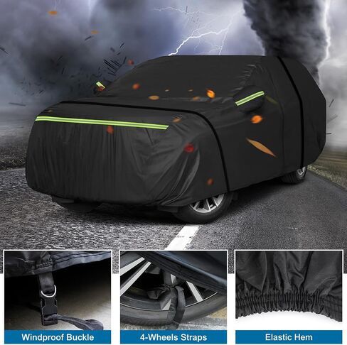 Custom Fit for Volkswagen Beetle Bug 2-Door 1960-1980 Sedan Car Cover Waterproof Heavy Duty All-Weather Protection with Door Zipper & Storage Bag in Kuwait