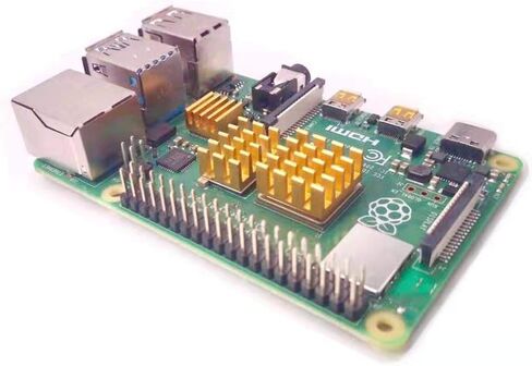 Easycargo 20 قطعة مجموعة مشتت حرارة Raspberry Pi من الألومنيوم + النحاس + شريط لاصق حراري لتبريد مبرد Raspberry Pi 5 4 3B+ 3 (20 قطعة متعددة الألوان) in Saudi Arabia