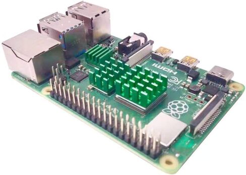 Easycargo 20 قطعة مجموعة مشتت حرارة Raspberry Pi من الألومنيوم + النحاس + شريط لاصق حراري لتبريد مبرد Raspberry Pi 5 4 3B+ 3 (20 قطعة متعددة الألوان) in Saudi Arabia