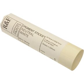 Handmade Paints - Professional Oil Pigment Stick, Neutral White, 100 ml