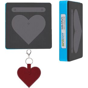 SUPERDANT Leather Heart Keychain Cutting Dies Bag Charm Keychains Organizer Key Chain Wooden Die Cuts Leather Dies for DIY Art Crafts Die Cutter Keychain Dies for Men and Women Valentine's Day Gift