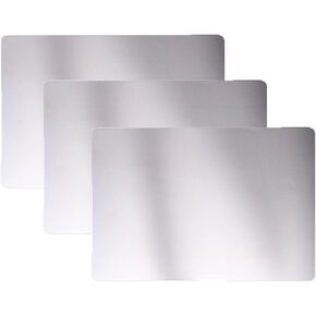 Briartw 3 PCS Stainless Metal Adapter Plate Cutting Machine Metal Shim Mat Pad for Thin Wafer Dies Increases Cutting Capability Scrapbooking Die-Cutting Metal Plate Adaptor 6x8.5 Inch Shims