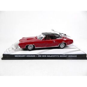 - Car 1:43 Compatible with Mercury Cougar James Bond 007 ON HER MAJESTY'S Secret Service (DY021SP)