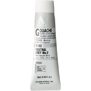 Holbein Acryla Gouache Neutral Gray No.2 (A) 20ml