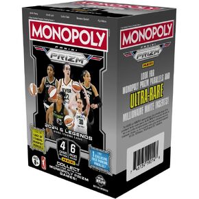 2024 Panini Monopoly Prizm WNBA Trading Card Blaster Box