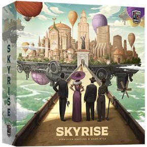 Skyrise, Strategy Board Game, for 2 to 4 Players and Ages 14+, Roxley Games