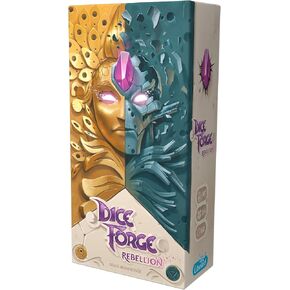 Dice Forge Rebellion Board Game Expansion - New Challenges, More Glory! Dice Crafting Strategy Game, Fun Family Game for Kids & Adults, Ages 10+, 2-4 Players, 45 Minute Playtime, Made by Libellud