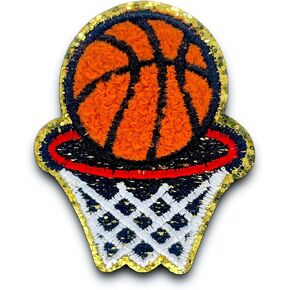 Baseball Iron On Patches, 5 PCS Baseball Patches for Backpacks, Sports Chenille Patches, Bulk Softball Sew On Patch Fuzzy Applique Patches for Clothes, Jackets, Jeans & Trucker Hats.