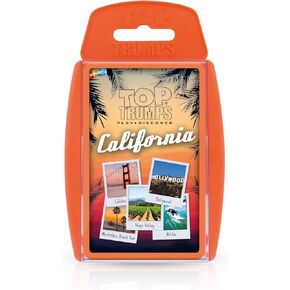 Top Trumps Card Game California - Family Games For Kids and Adults - Learning Games - Kids Card Games for 2 Players and more - Kid War Games - Card Wars - For 6 plus kids