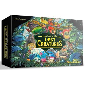 | Hunters of The Lost Creatures - Fun Family Card Game Full of Puns - Perfect for Adults Teens and Kids - 15 Min, Ages 5+, 2-5 Players