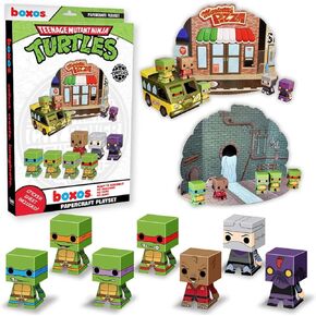 Funko Teenage Mutant Ninja Turtles Papercraft Playset