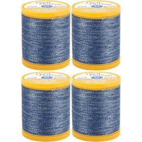 Coats & Clark S976-4665 Dual Duty Plus Denim Thread, 125-Yard, Denim Blue (Fоur Расk)