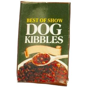 Dollhouse Bag of Dog Food Miniature 1:12 Scale Pet Shop Kitchen Accessory