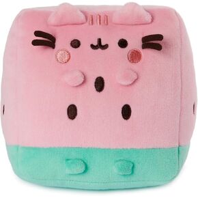 GUND Pusheen Pineapple Float Plush, Cat Stuffed Animal for Ages 8 and Up, Orange, 9.5"