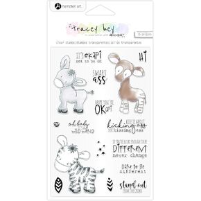 Hampton Art TH Clear Stamp Stand Out, None