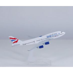 1/400 Boeing747 DIECAST Airplane Model Decoration Gift 16cm Molectibles (A Birfrance)