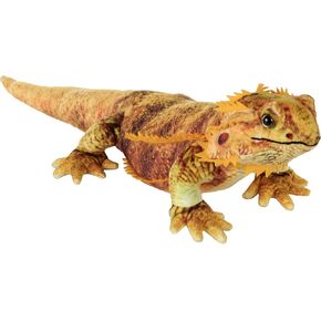 Wild Republic Living Earth Bearded Dragon, Stuffed Animal, 24 inch, Plush Toy, Fill is Spun Recycled Water Bottles