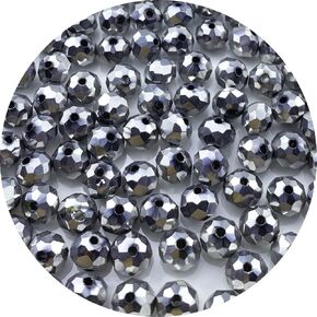 400 Pcs 4mm Multicolor Faceted Briolette Crystal Glass Beads for DIY Jewelry Making