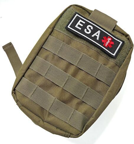2Pcs ESA Emotional Support Animal Patch for Dog, Removable Tactical Hook & Loop Patch, Dog Patch Set for Dog Vest Collar in Saudi Arabia