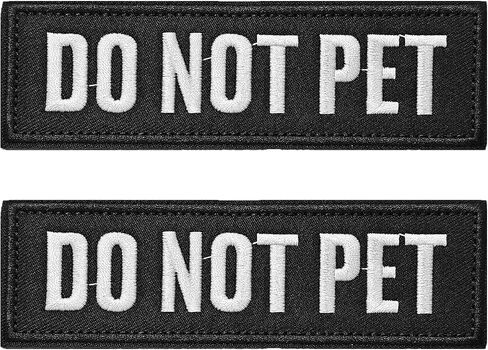2Pcs ESA Emotional Support Animal Patch for Dog, Removable Tactical Hook & Loop Patch, Dog Patch Set for Dog Vest Collar in Saudi Arabia