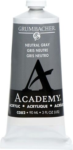 Grumbacher Academy Acrylic, 90-ml, Warm Gray in Kuwait