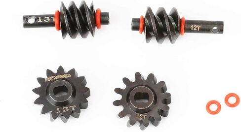 RCAWD SCX24 AX24 14% Speed Decrease Worm Gear Set, 16T 14T for Axial Bronco C10 Deadbolt Wrangler JLU CRC JT Gladiator Dodge Power Wagon 1/24 Front Rear Upgrades in Saudi Arabia
