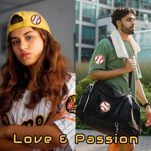 Baseball Iron On Patches, Sports Embroidered Patch Fabric Appliqué, DIY Baseball & Bat Patches Iron on, Iron On Patches for Clothing, Clothes, Jeans, Backpacks, Jackets, Denim, Hats & Bags. in Kuwait