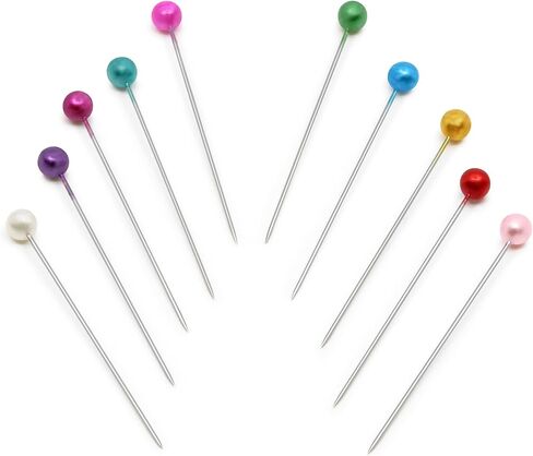 Dritz 132 Pearlized Pins, Petite, White, 3/4-Inch (150-Count) in Kuwait