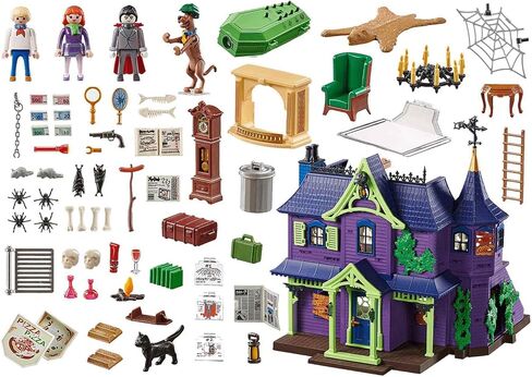 Playmobil Scooby-DOO! Adventure in The Mystery Mansion Playset in Kuwait