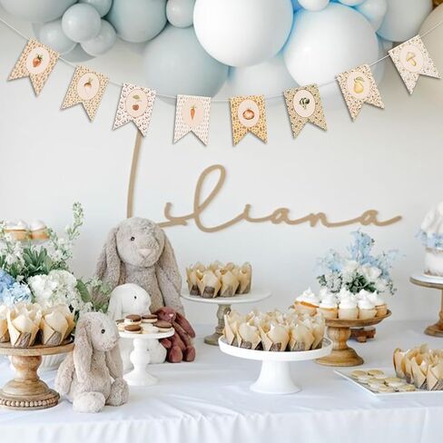 Fruit and Vegetable Banner - Farmers Market Party Garland Decorations,Locally Grown Baby Shower Bunting Banner,Vegetable Farmer's Party Decorations for Kids Produce Stand(vegetable banner) in Kuwait