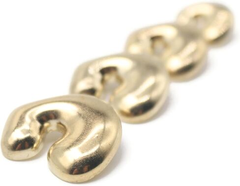 Silver Metal Shank Buttons - 12 Pcs - 4 Size Options - Twinkle Oval Irregular Metal Shank Buttons Silver for Men Women Blazer Coat Uniform Shirt Suit and Jacket Sewing Craft DIY EM0704 in Kuwait