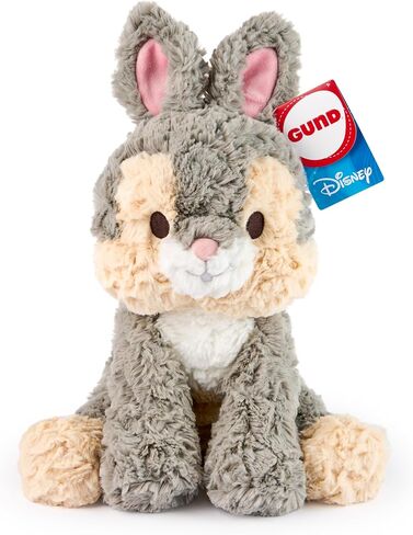GUND Disney Official Thumper Plush, Disney Cozys Collection, Bambi Toys, Bunny Rabbit Stuffed Animal for Ages 1 and Up, Gray, 10" in Kuwait