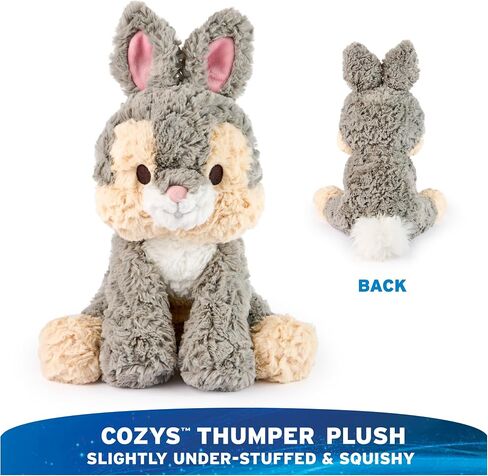 GUND Disney Official Thumper Plush, Disney Cozys Collection, Bambi Toys, Bunny Rabbit Stuffed Animal for Ages 1 and Up, Gray, 10" in Kuwait