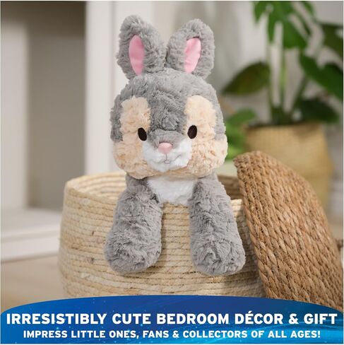 GUND Disney Official Thumper Plush, Disney Cozys Collection, Bambi Toys, Bunny Rabbit Stuffed Animal for Ages 1 and Up, Gray, 10" in Kuwait
