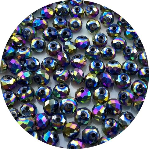 400 pcs 4mm multicolor briolette crystal class beads for diy made in Kuwait