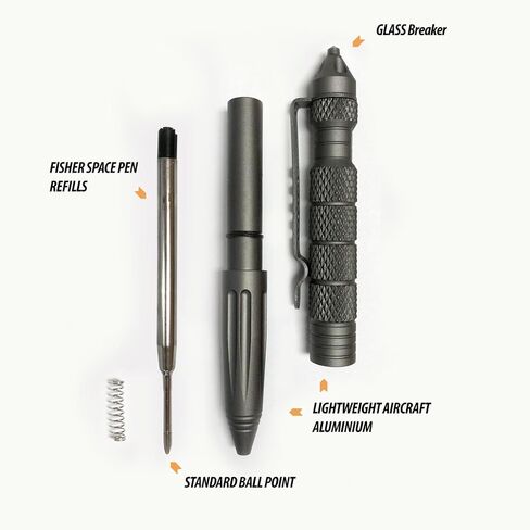 Defender Utility Tactical Pen, Ultra Durable & Survivor Tool Real Ballpoin in Kuwait
