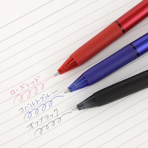 Uni Erasable Knock Ballpoint Pen, Uni-Ball R:E, Cherry Pink Ink (URN18005.13) in Kuwait