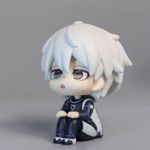 Nagi Seishiro Figure Anime Look Up Figurine 3.9'' PVC Cute Q Version Action Figure Model Cake Topper Collectible Statue in Kuwait