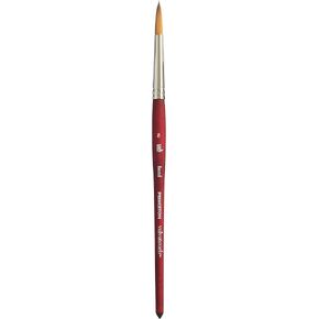 Princeton Velvetouch, Series 3950, Paint Brush for Acrylic, Oil and Watercolor, Round, 8