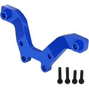 Aluminum Alloy Front Damper Plate for Arrma 1/18 Typhon GROM MEGA 380 Brushed 4X4 Small Scale Buggy Upgrade Parts,Replace ARA2106 (Blue)