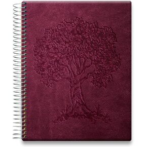 Tools4Wisdom Planner 2025-2026 - April 2025-2026 Calendar - 8.5x11 Inch Hardcover - Monthly Weekly Daily Planner - A5J6 - Cherry Tree