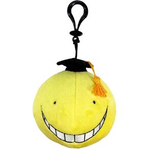 Great Eastern Entertainment 52914 Assassination Classroom Koro Sensei Plush, Yellow, 4"