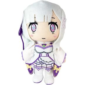 Great Eastern Entertainment Re Zero- Emilia Plush 8" H, Multicolor
