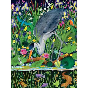 Ceaco - Glow in The Dark - The Garden of Earthly Delights - 750 Piece Jigsaw Puzzle